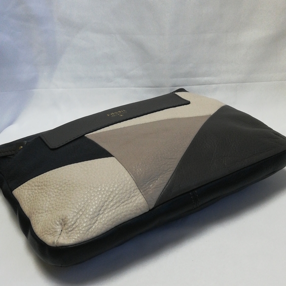 Fossil leather crossbody purse - Picture 5 of 11